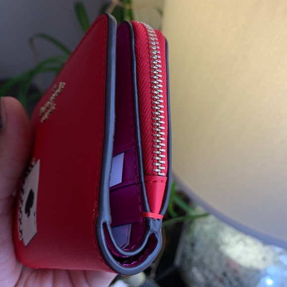 Authentic Kate Spade leather lucky zip wallet/ID - Picture 9 of 13